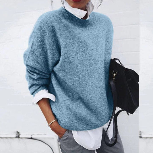 Kasjmier Trui | Ronde Hals | Oversized | Trui | Knitwear Dames-Hallo Susanne