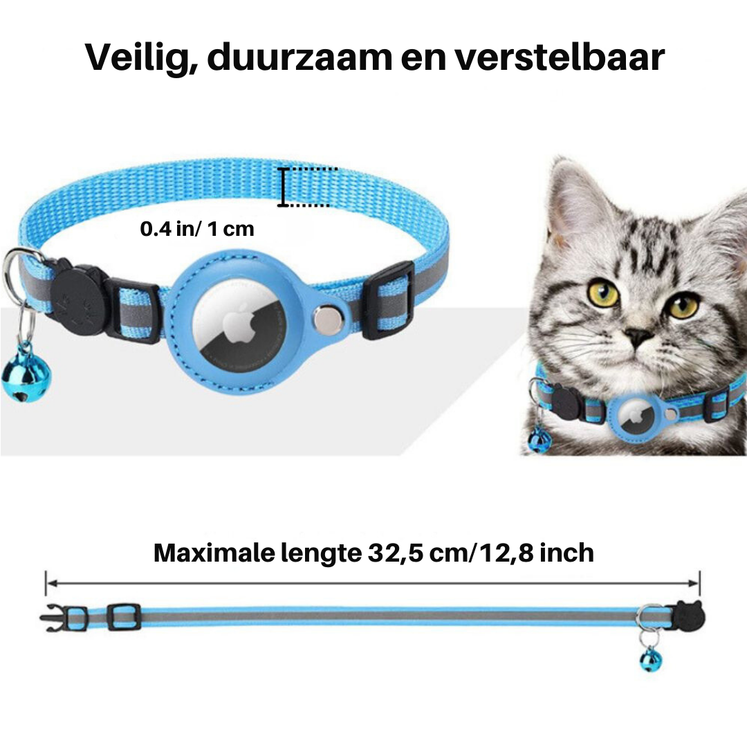 Kattenhalsband - Bel - GPS - Kattentracker - Kat Tracker Halsband-Hallo Susanne