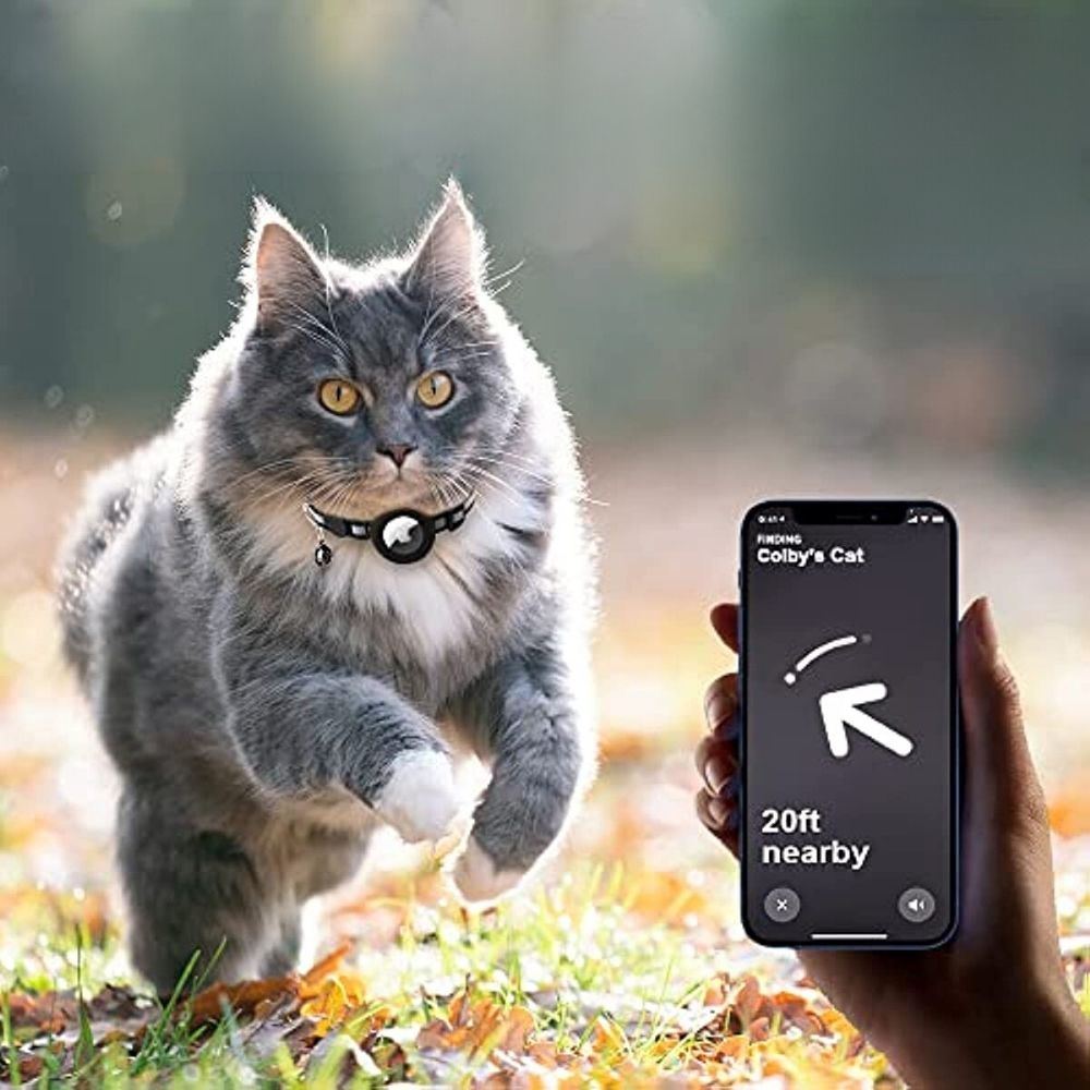 Kattenhalsband - Bel - GPS - Kattentracker - Kat Tracker Halsband-Hallo Susanne