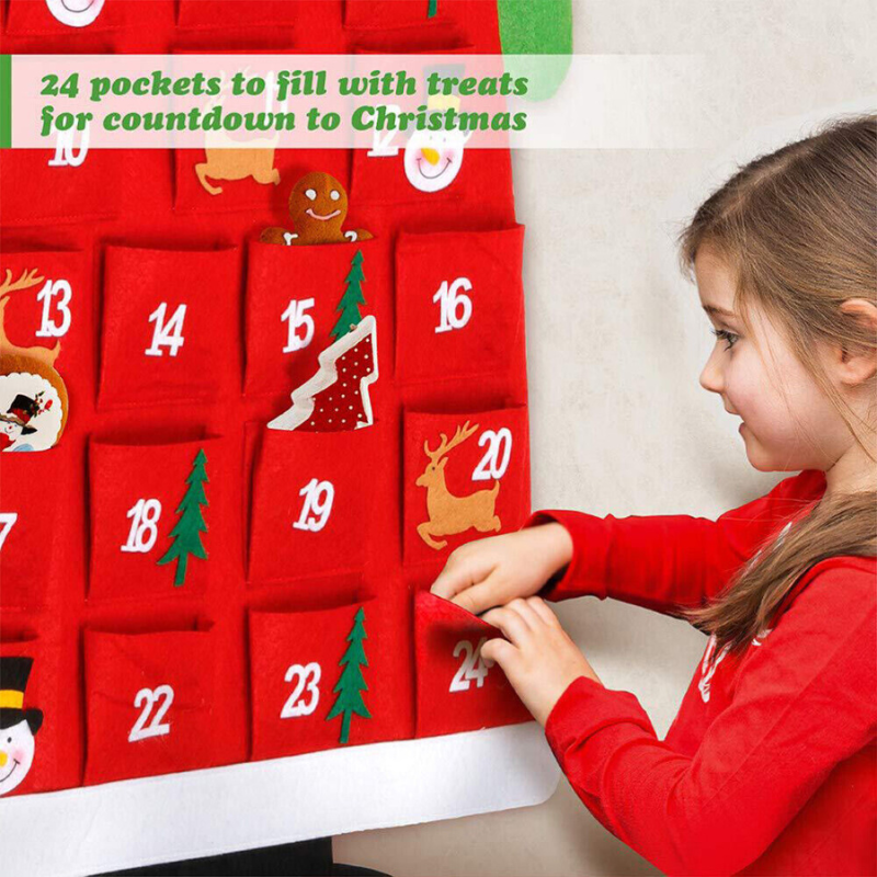 Kerstman Adventskalender | DIY Kerstmis Adventkalender Aftellen voor Kinderen-Hallo Susanne