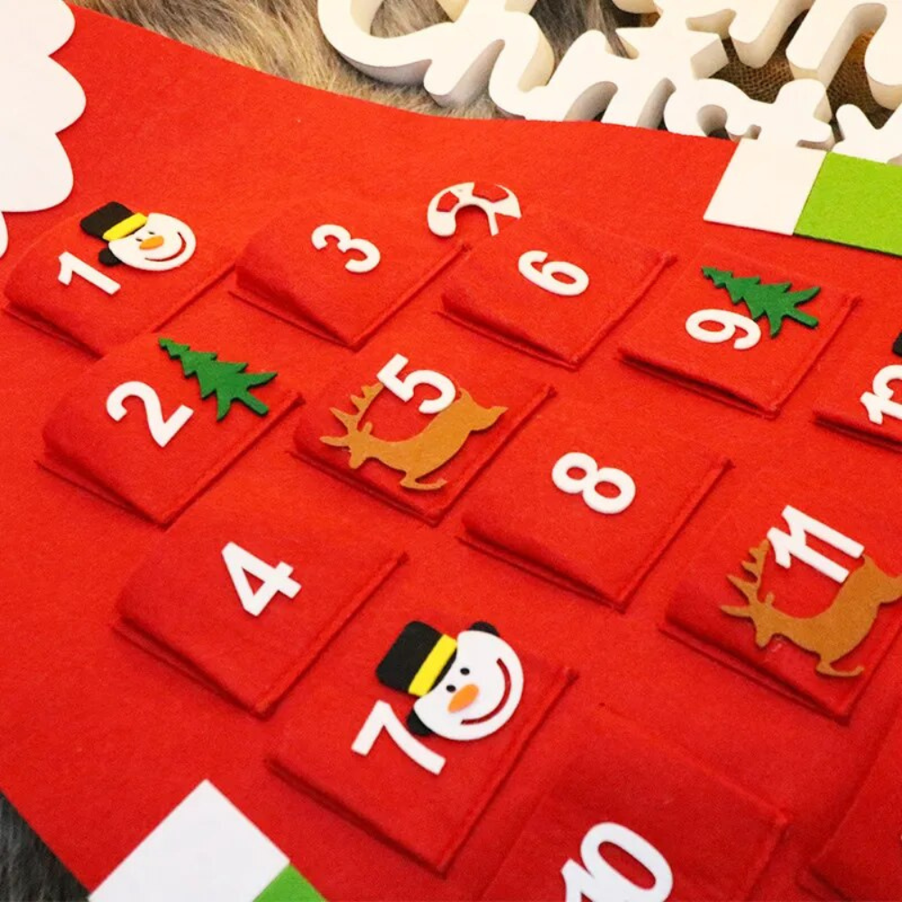 Kerstman Adventskalender | Doe-het-zelf kerst adventskalender aftellen voor kinderen-Hallo Susanne