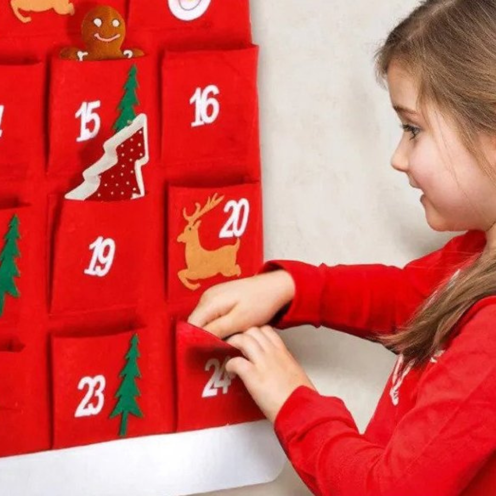 Kerstman Adventskalender | Doe-het-zelf kerst adventskalender aftellen voor kinderen-Hallo Susanne