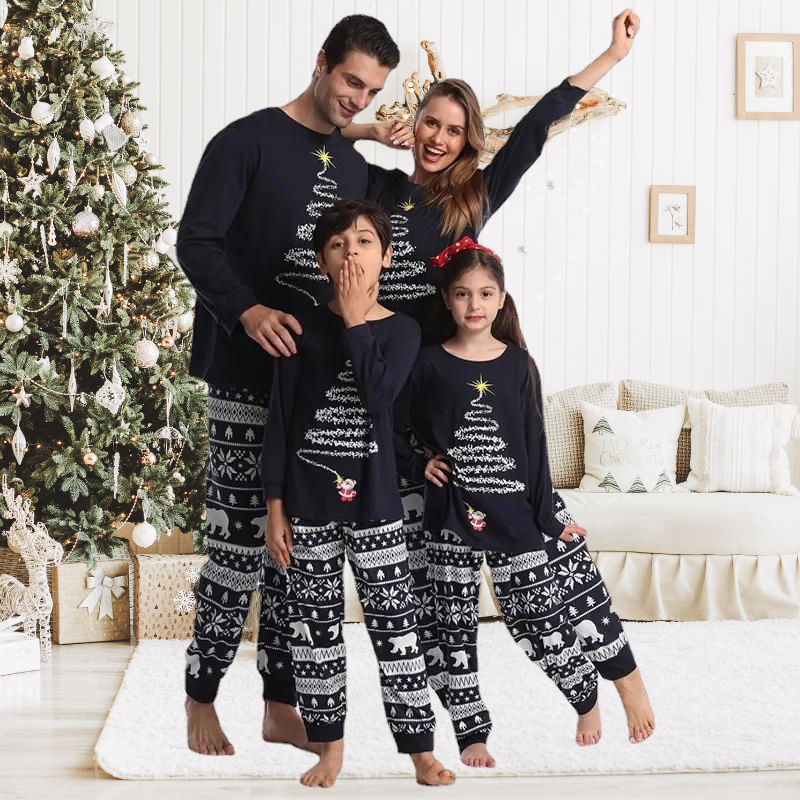 Kerstpyjama voor de familie | Bijpassende holidays slaapmode voor de hele familie-Hallo Susanne