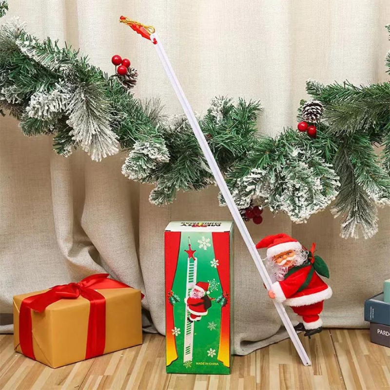 Klimmende Kerstman Decoratie | Decoratieve Klim Ladder Kerstman-Hallo Susanne