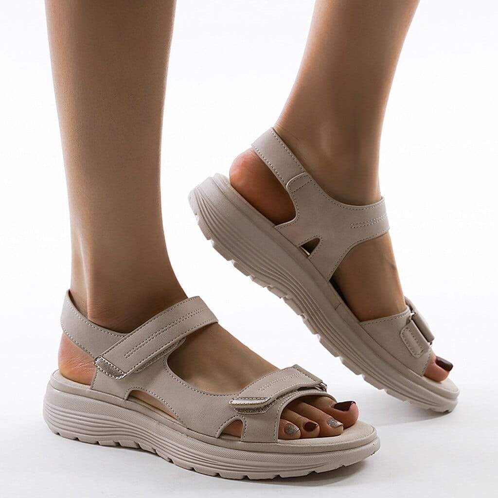Klittenband sandalen | Ergonomisch | Wandelen | Sport sandalen | Orthopedische sandalen voor Vrouwen-Hallo Susanne