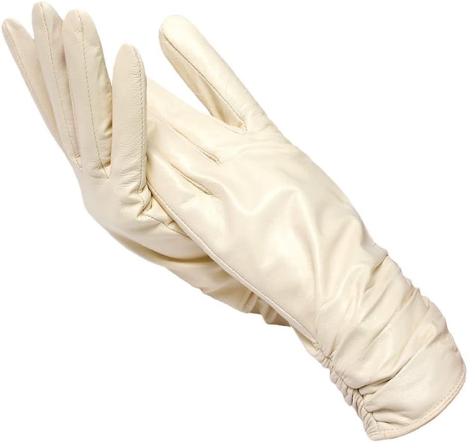 Leren Handschoenen - Dames Warme Bontgevoerde Winterhandschoenen-Hallo Susanne