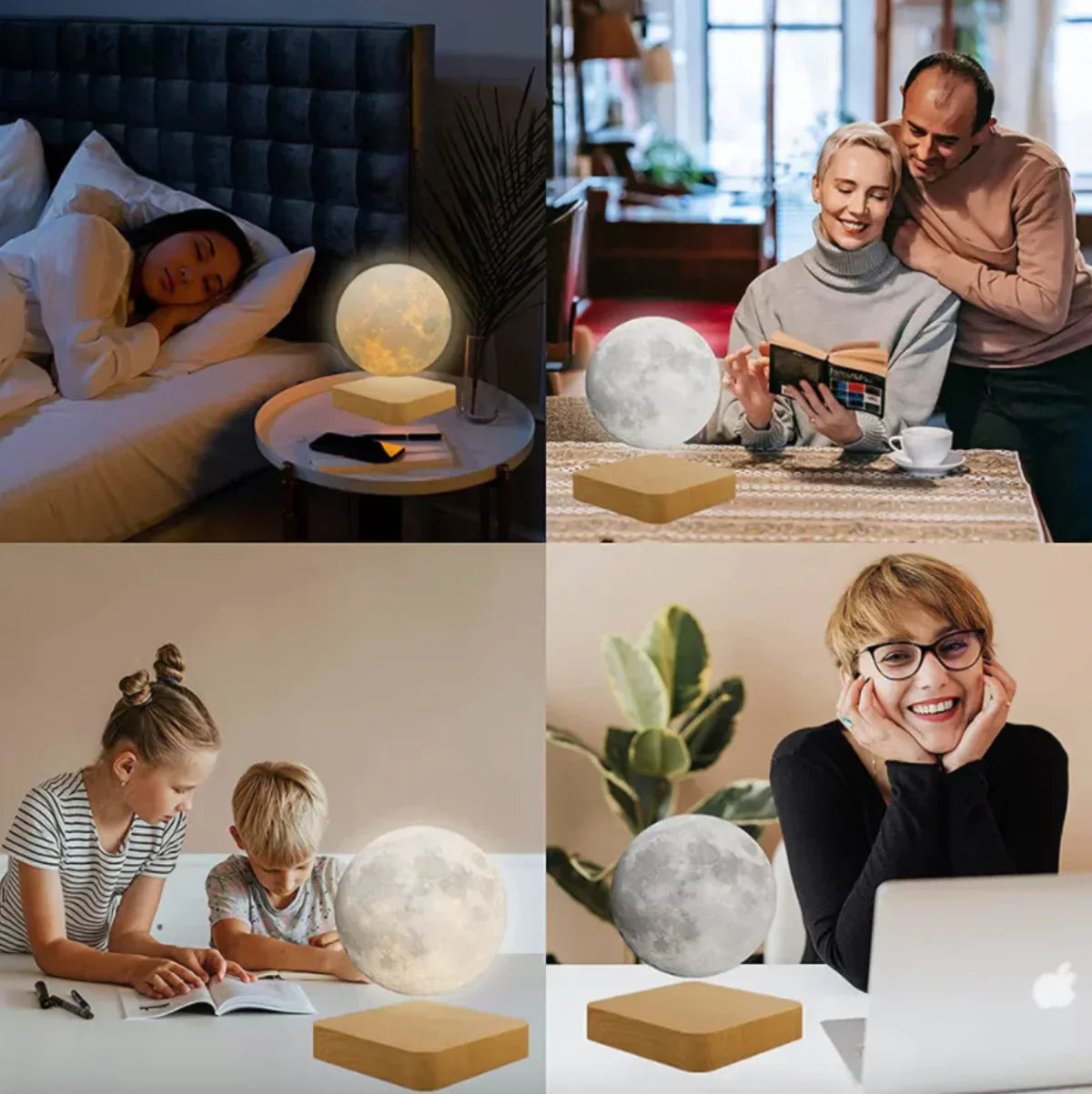Levitatielamp - Sfeer - Nachtkastje - Maanlamp - Tafellamp-Hallo Susanne