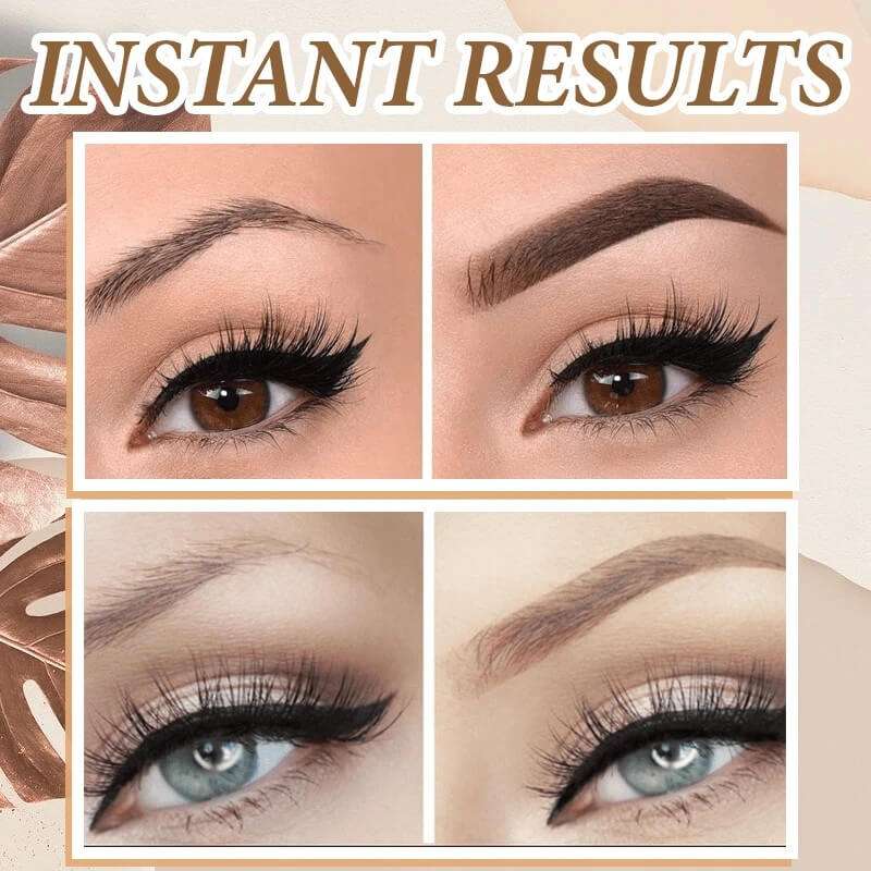 Loreala Instant Brows | Wenkbrauw Stempel Set + 10 sjablonen & 2 wenkbrauwborstels-Hallo Susanne