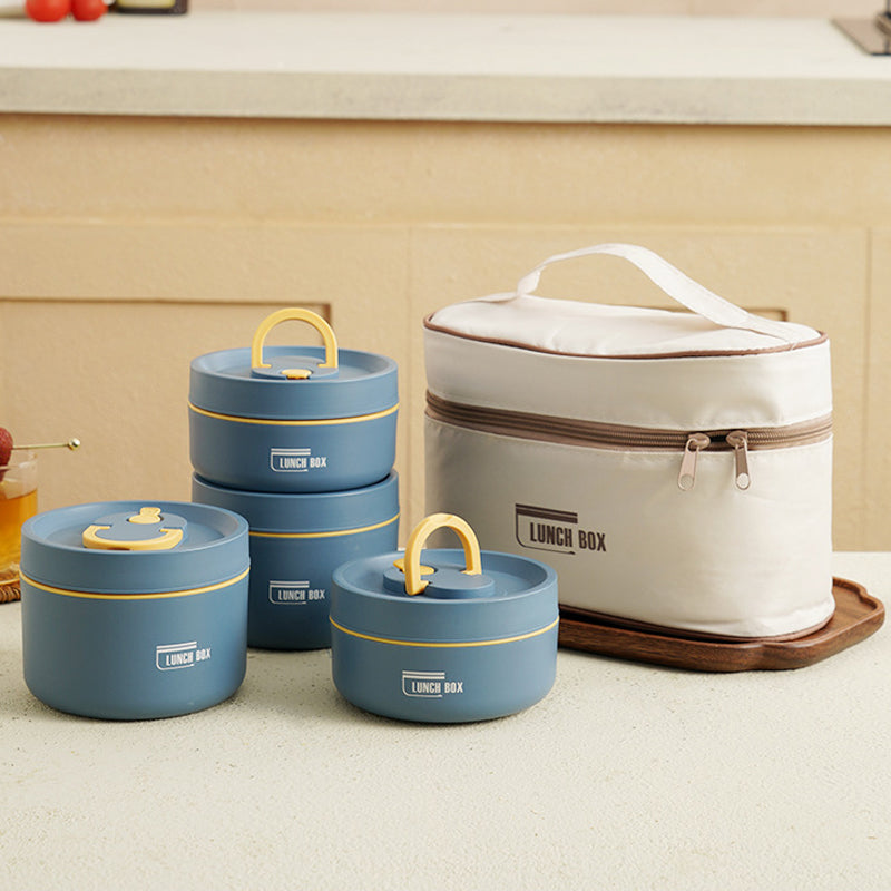 Lunchbox - Stapelbaar - Verwarmbaar - Lunchboxen voor volwassenen - Geïsoleerde voedselcontainer-Hallo Susanne