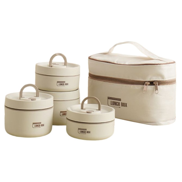 Lunchbox - Stapelbaar - Verwarmbaar - Lunchboxen voor volwassenen - Geïsoleerde voedselcontainer-Hallo Susanne