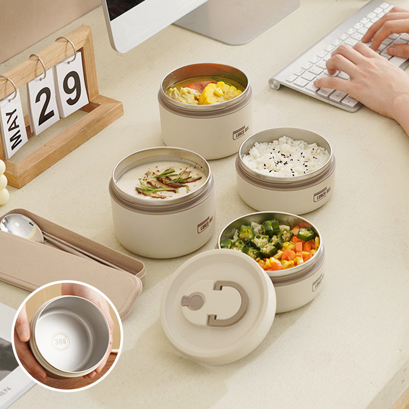 Lunchbox - Stapelbaar - Verwarmbaar - Lunchboxen voor volwassenen - Geïsoleerde voedselcontainer-Hallo Susanne