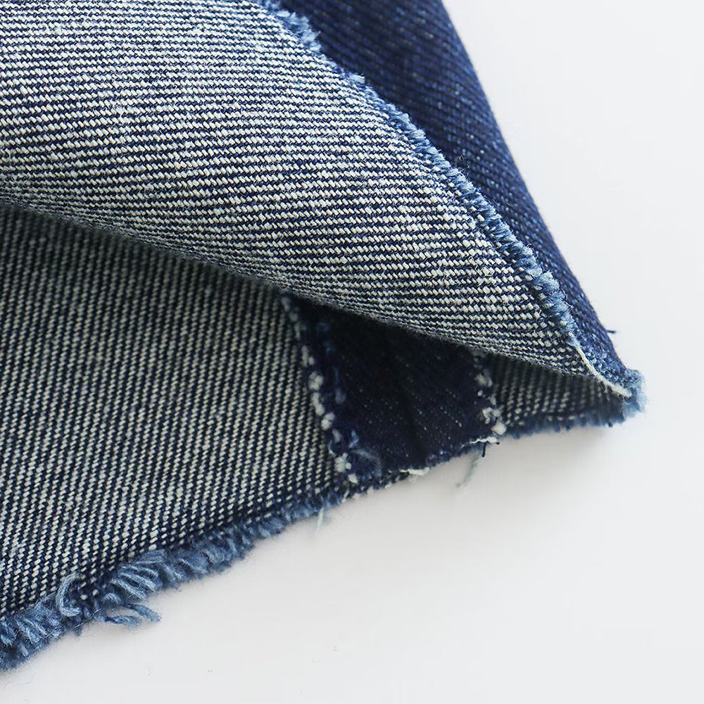 Mini Denim Jurk - Damespijp Bodycon Denim Strapless Jurk-Hallo Susanne