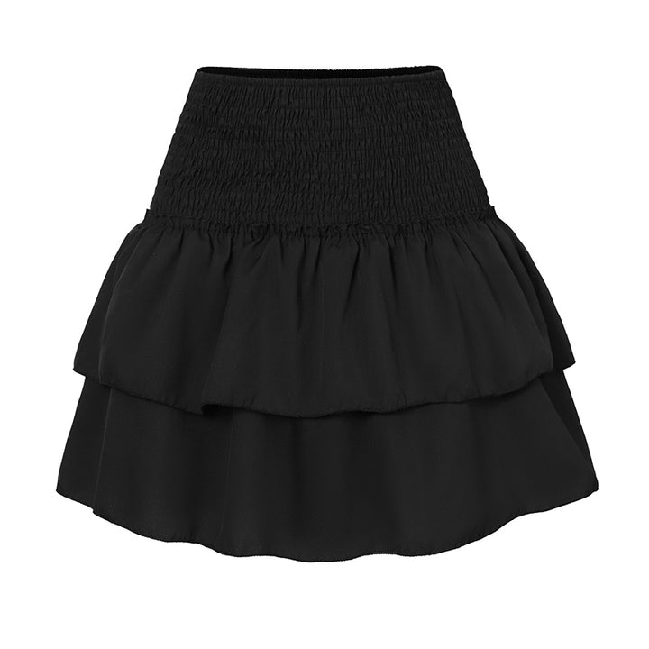 Minirok | Gerimpelde taille | Hoge taille | Rok met ruches | Zomerrok-Hallo Susanne