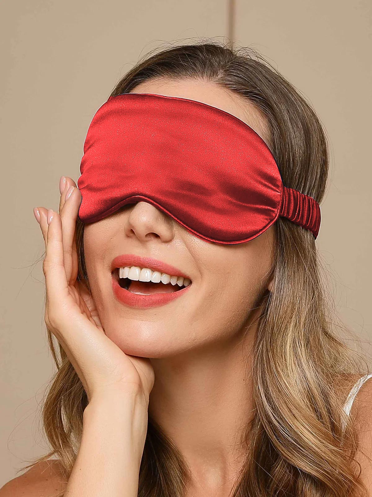 Oogmasker | Zijde | Elastiek | Slaapblinddoek | Slaapmasker-Hallo Susanne