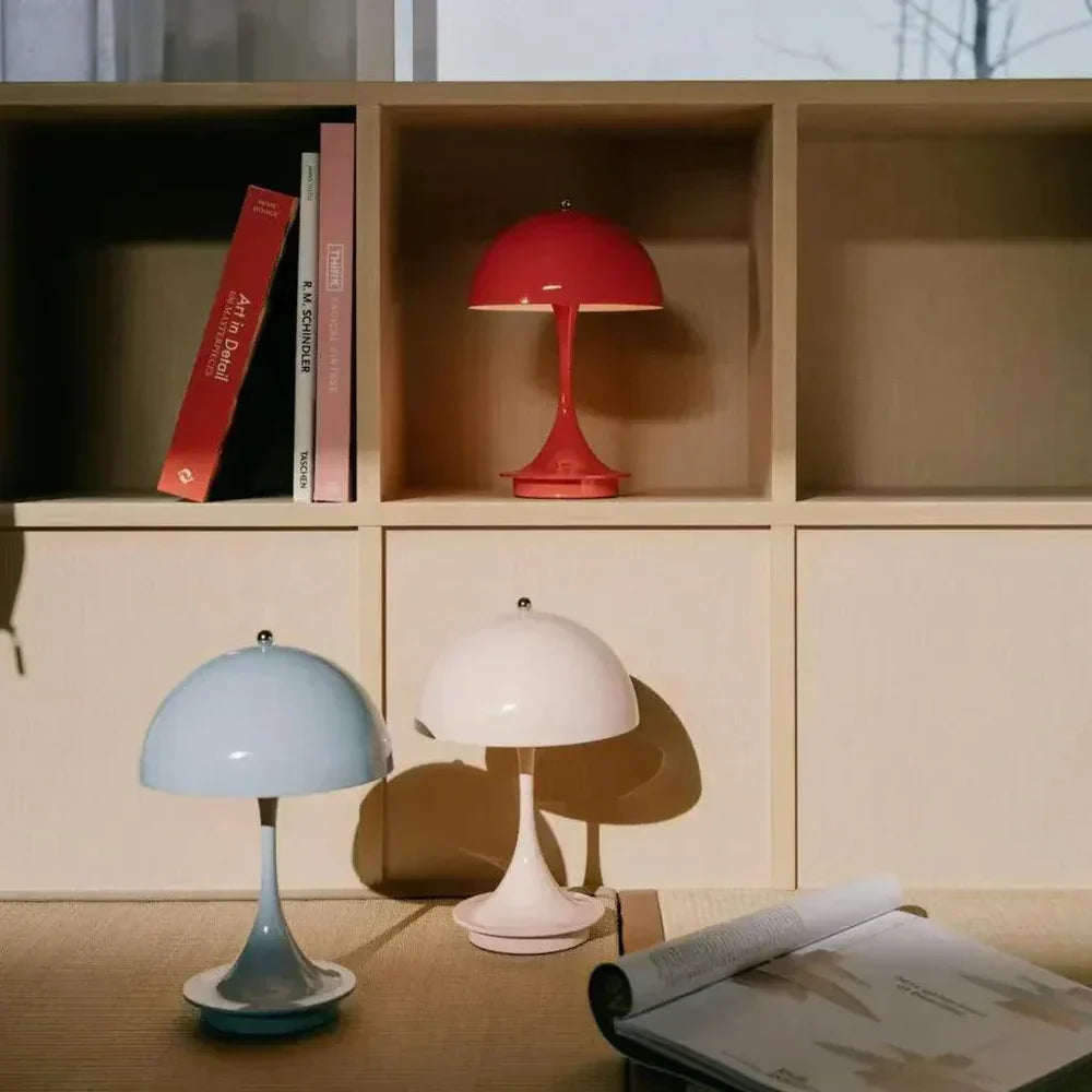 Oplaadbare Lamp | Nachtkastje | Woonkamer | Dimbare Lamp | Tafellamp-Hallo Susanne