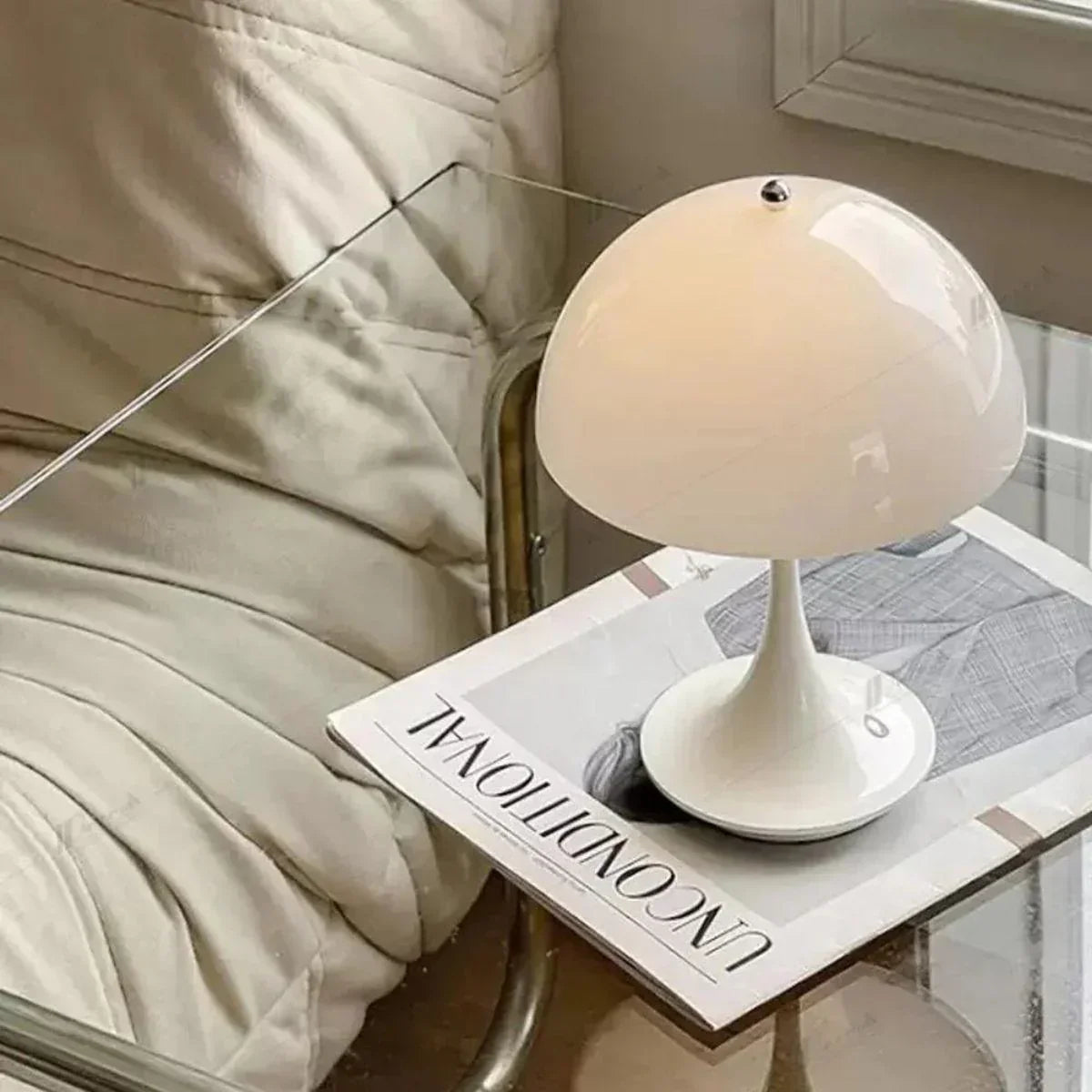 Oplaadbare Lamp | Nachtkastje | Woonkamer | Dimbare Lamp | Tafellamp-Hallo Susanne