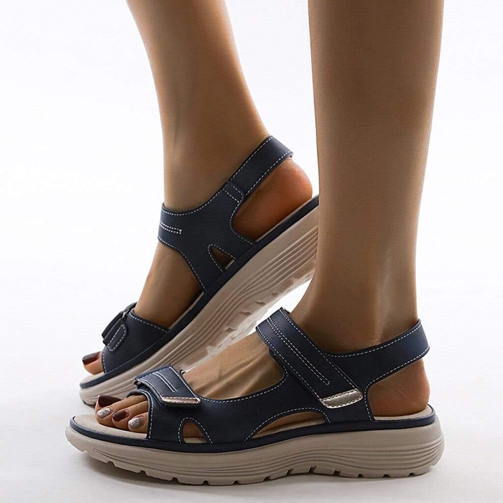 Orthopedische Sandalen - Lichtgewicht klittenband sport sandalen voor dames-Hallo Susanne