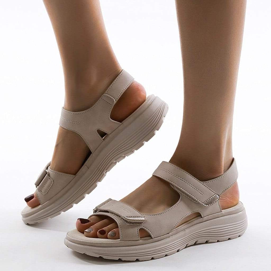 Orthopedische Sandalen - Lichtgewicht klittenband sport sandalen voor dames-Hallo Susanne
