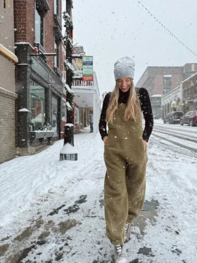 Overalls - Comfortabel - Fleece - Overalls Jumpsuit - Gungaree Dames-Hallo Susanne