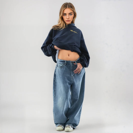 Oversized Hoodie - Loose Fit - Comfy - Pullover Hoodie - Unisex Hoodie-Hallo Susanne