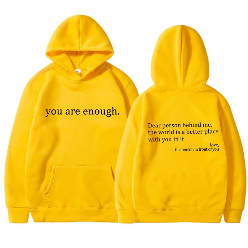 Oversized Hoodie - Unisex Warme Gedrukte Tekst Pullover Hoodie-Hallo Susanne