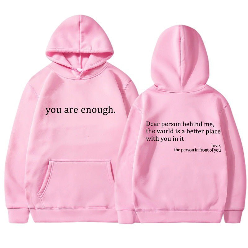 Oversized Hoodie - Unisex Warme Gedrukte Tekst Pullover Hoodie-Hallo Susanne