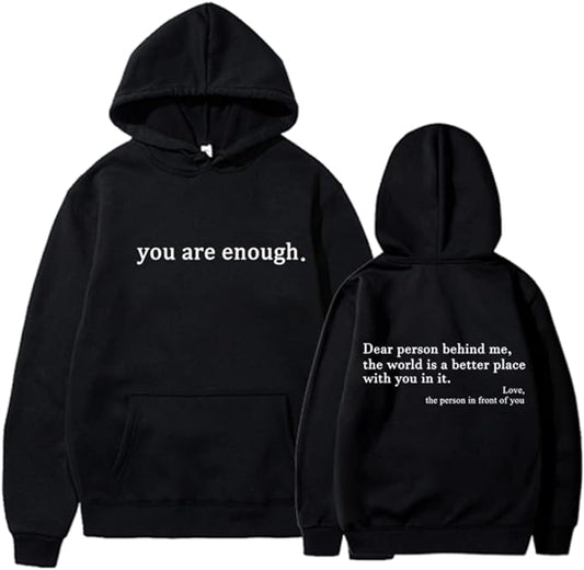 Oversized Hoodie - Unisex Warme Gedrukte Tekst Pullover Hoodie-Hallo Susanne