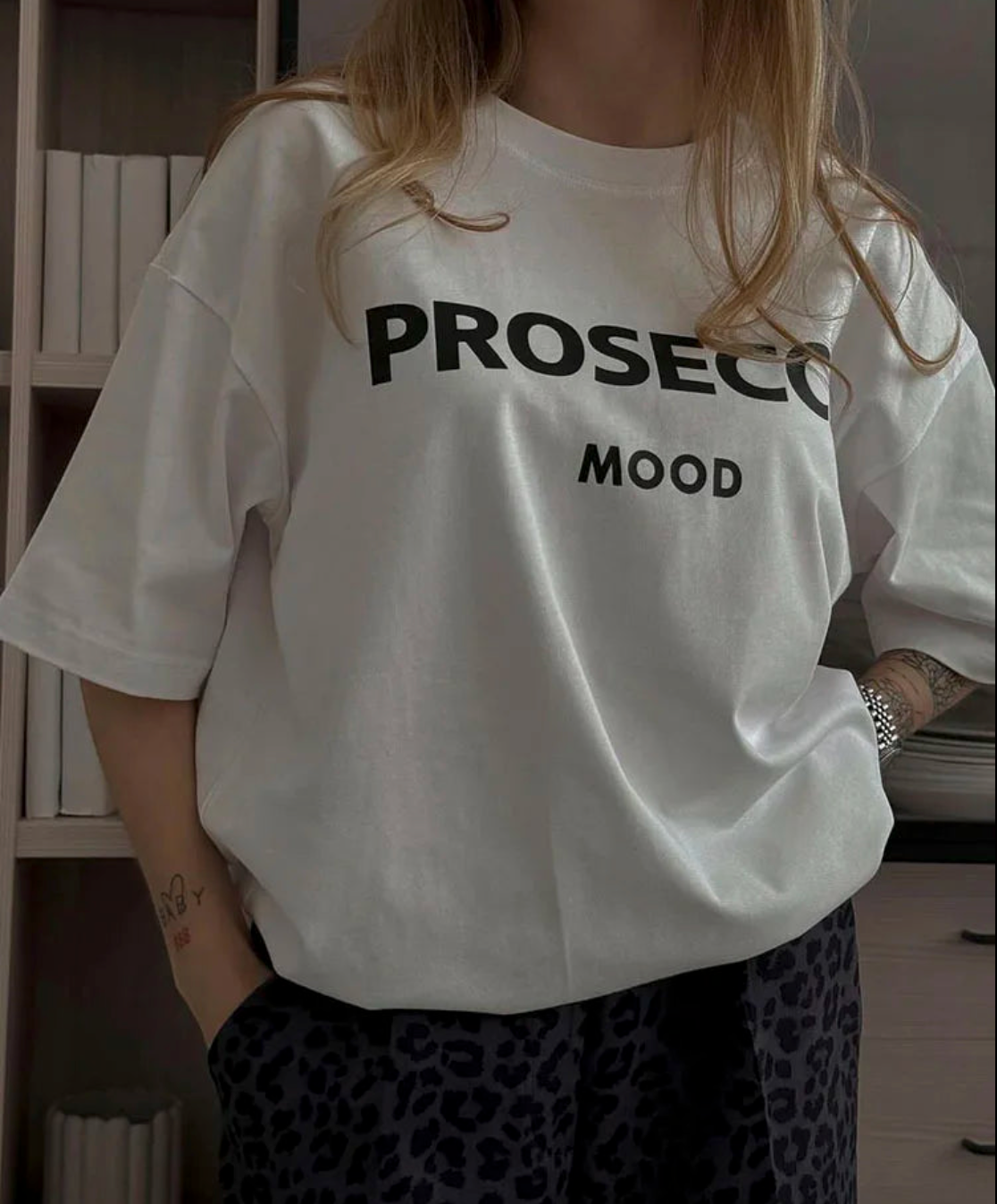 Oversized T-shirt | Ronde Hals | Los model | T-shirts voor dames | Dameskleding-Hallo Susanne