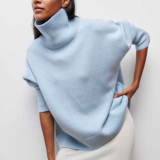 Oversized Trui - Coltrui - Trui - Gebreide trui - Damesknitwear-Hallo Susanne