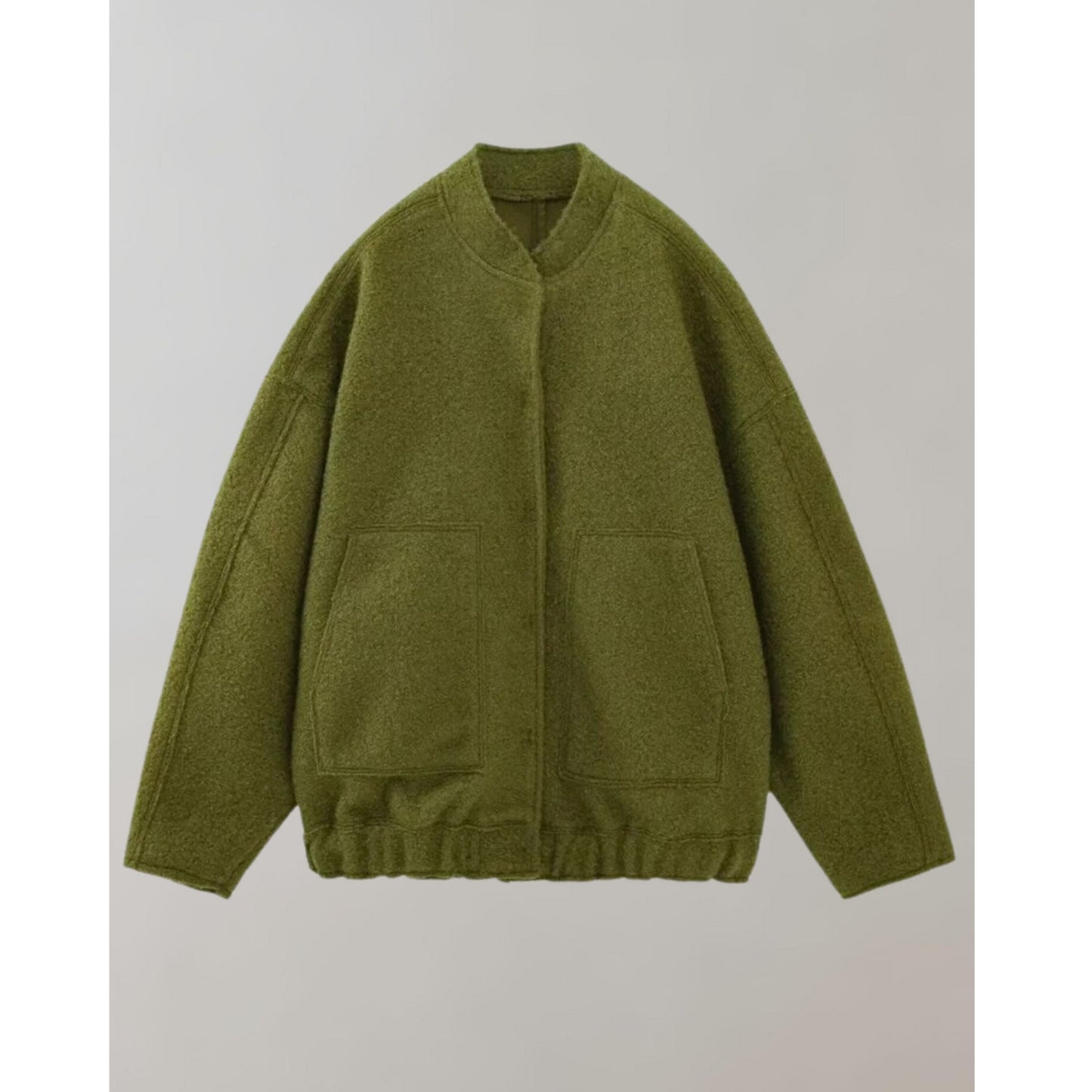 Oversized bomberjack | Button-Up | Zakken | Oversized Jack | Damesjas-Hallo Susanne