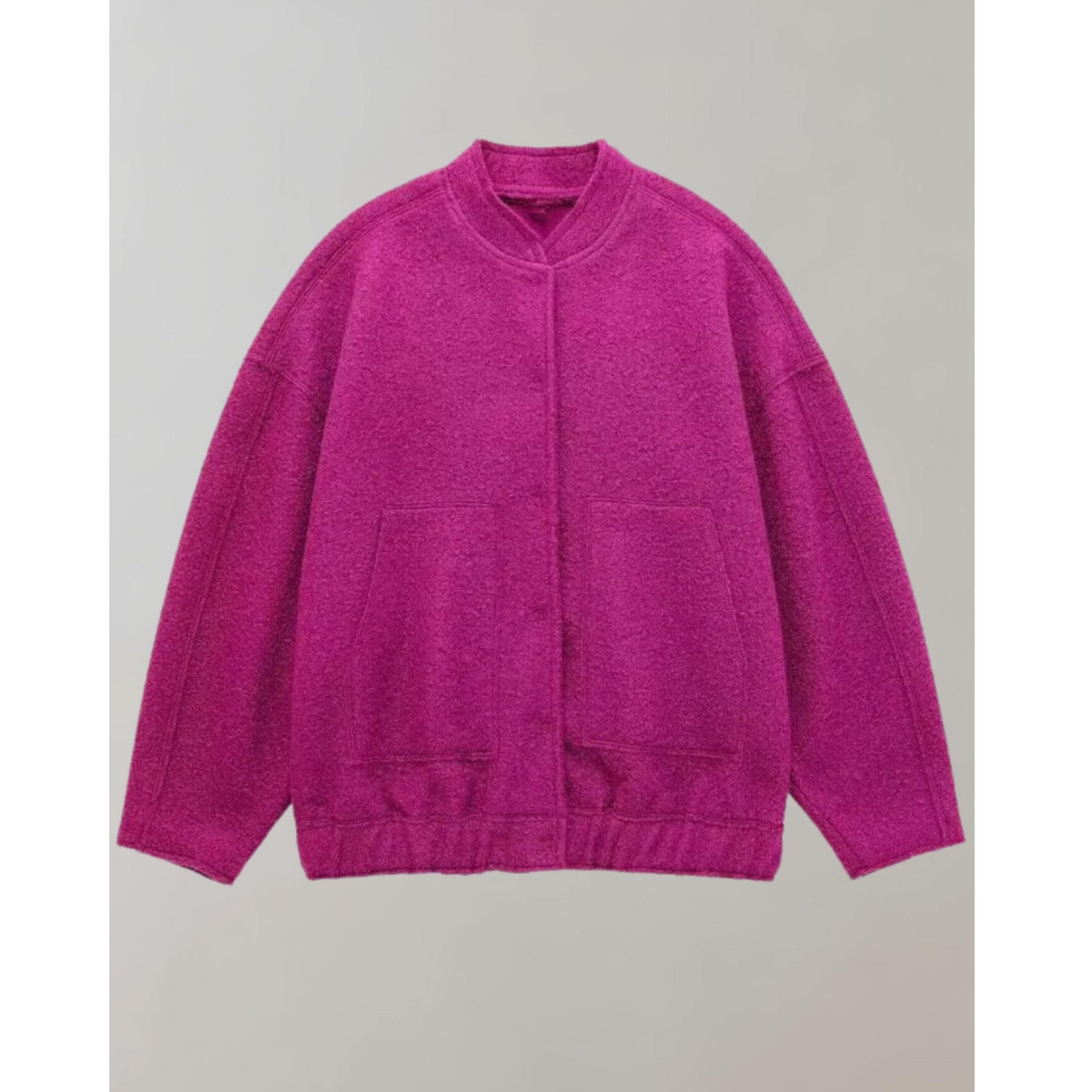 Oversized bomberjack | Button-Up | Zakken | Oversized Jack | Damesjas-Hallo Susanne