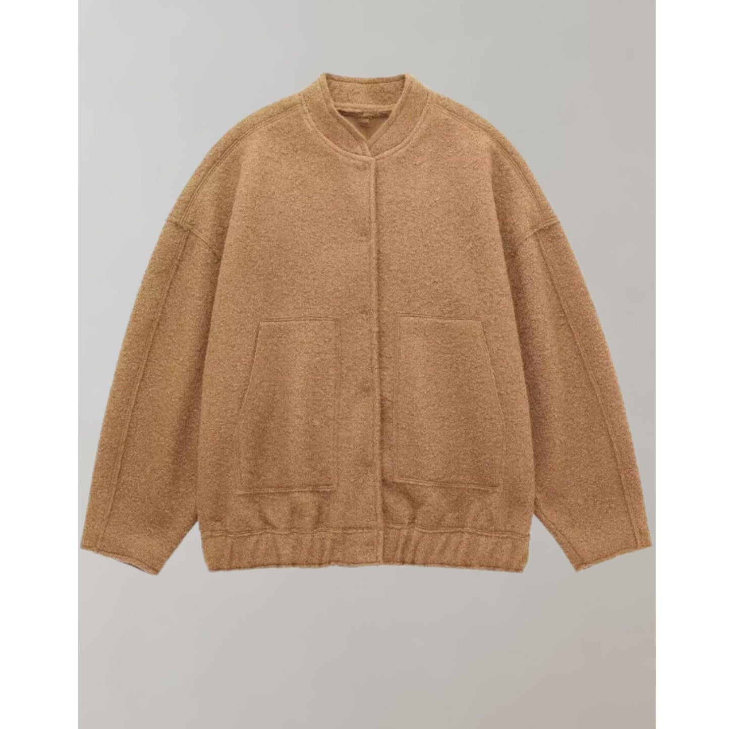 Oversized bomberjack | Button-Up | Zakken | Oversized Jack | Damesjas-Hallo Susanne