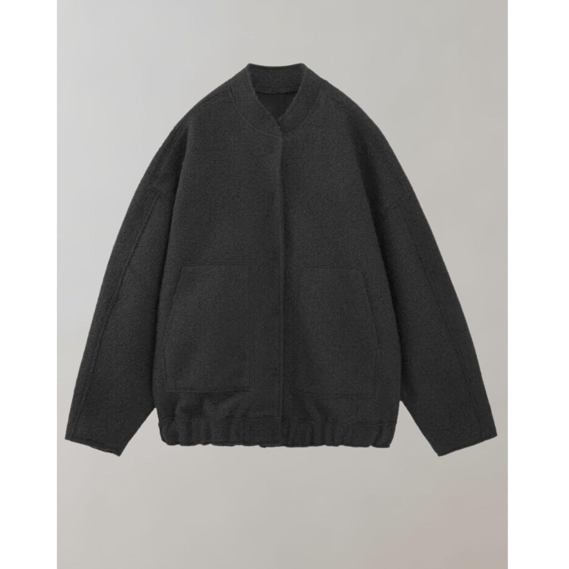 Oversized bomberjack | Button-Up | Zakken | Oversized Jack | Damesjas-Hallo Susanne