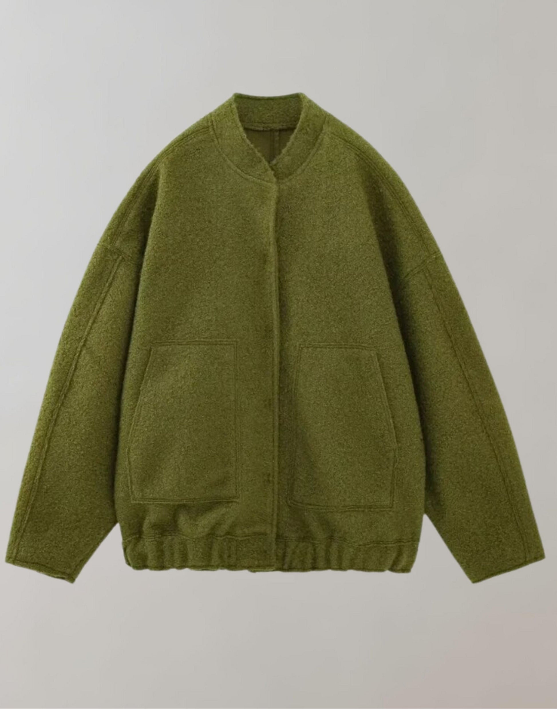 Oversized bomberjack | Casual | Met knopen | Oversized jas | Damesjas-Hallo Susanne