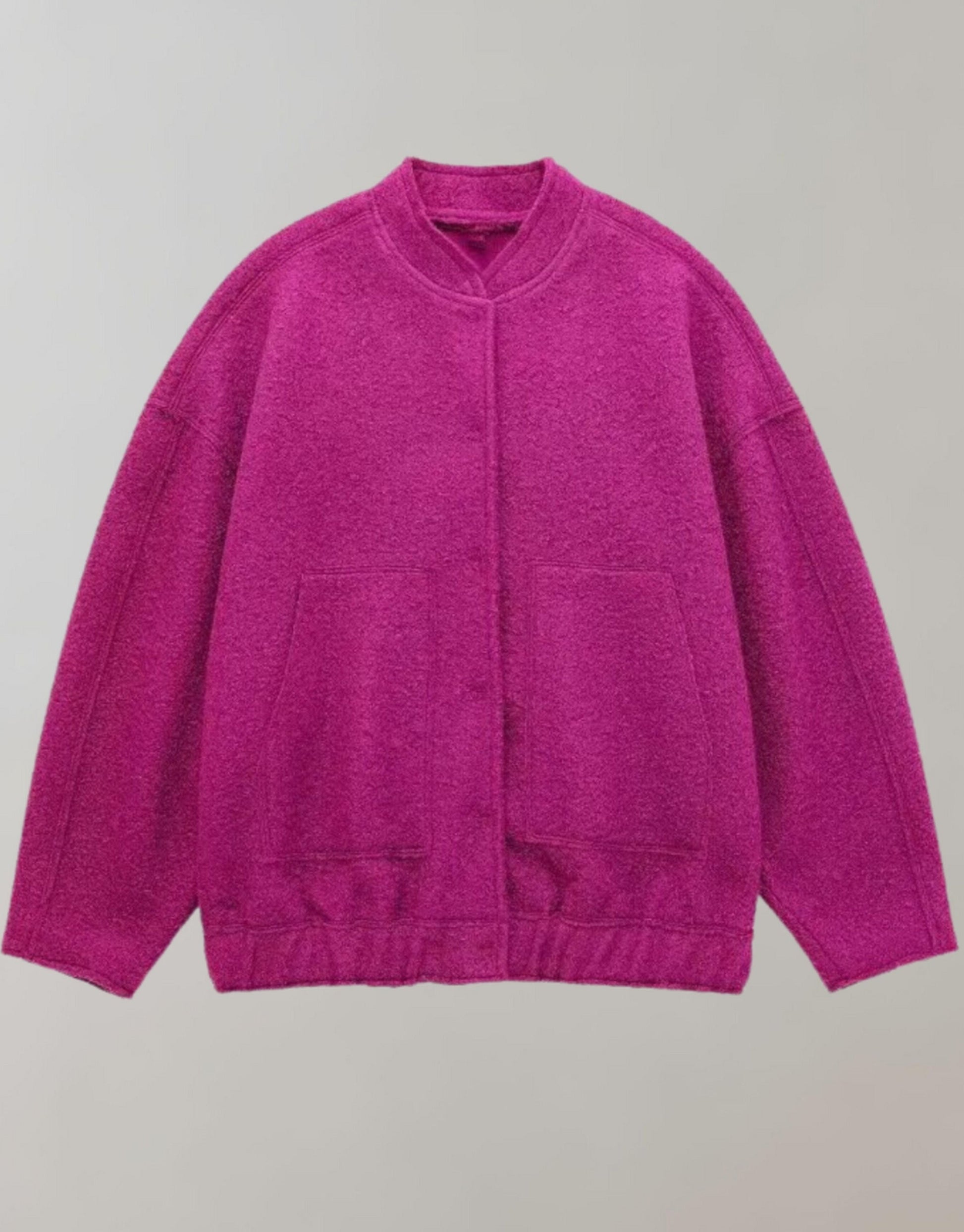Oversized bomberjack | Casual | Met knopen | Oversized jas | Damesjas-Hallo Susanne