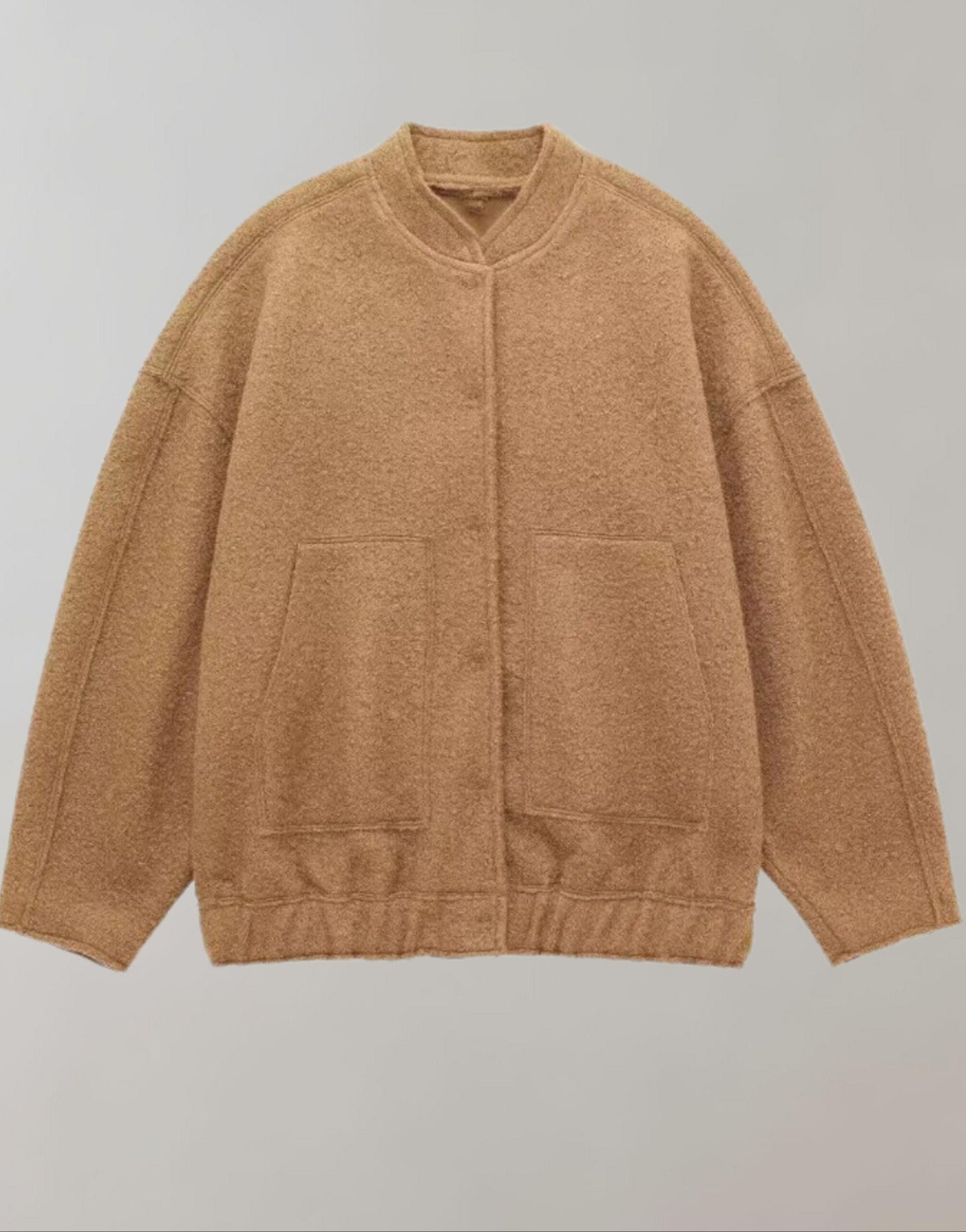 Oversized bomberjack | Casual | Met knopen | Oversized jas | Damesjas-Hallo Susanne