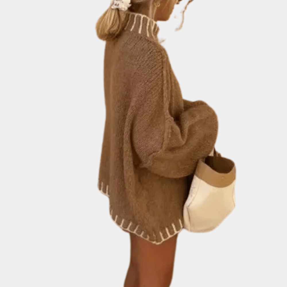 Oversized trui - Gebreid - Trui - Chunky sweater - Damesbreigoed-Hallo Susanne