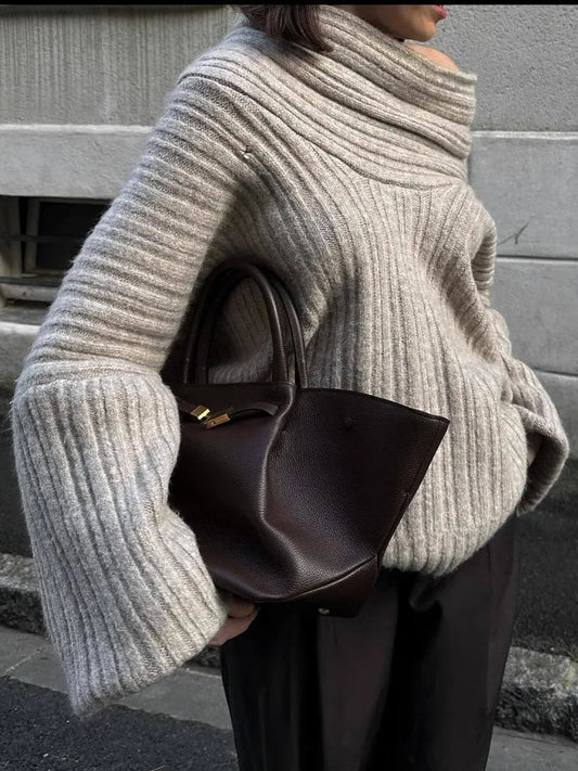 Oversized trui | Warm | Gebreid | Trui | Damesbreiwerk-Hallo Susanne