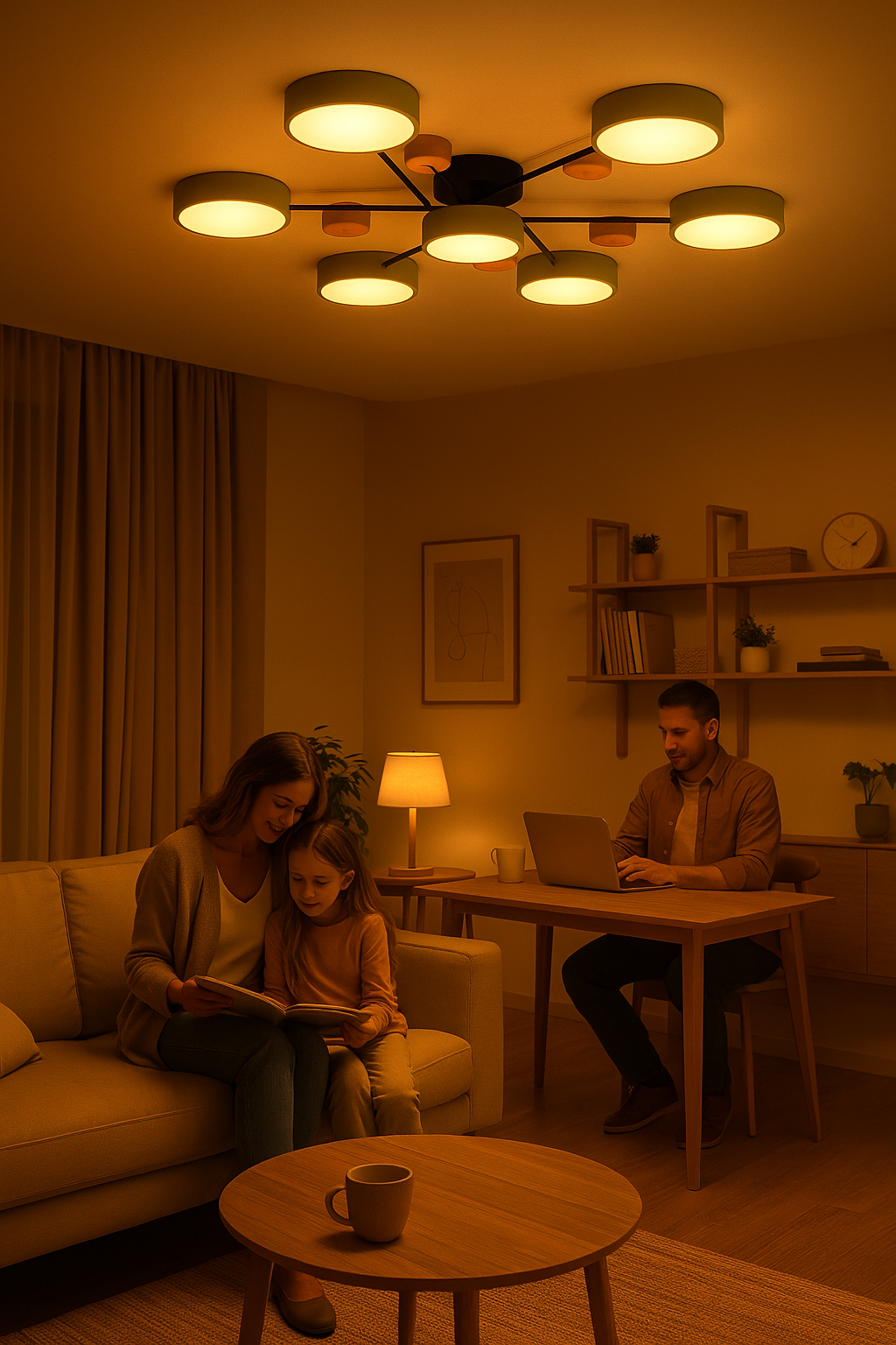Plafondlamp | Modern | Design | Plafondlampen voor de Woonkamer | LED Lampen-Hallo Susanne