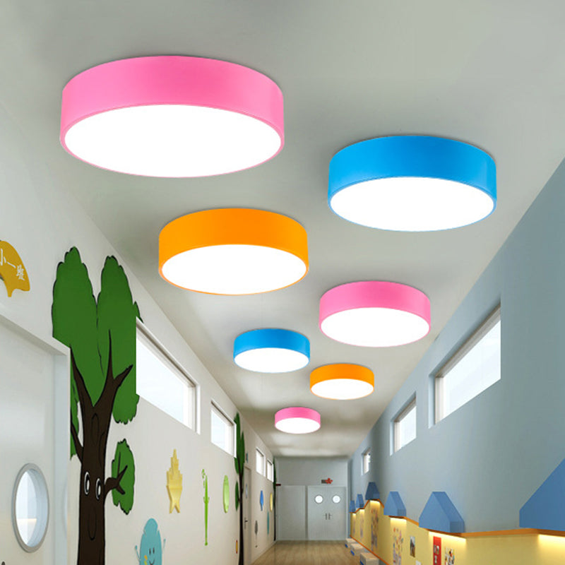 Plafondlamp | Rond | Kleurrijk | Plafondlamp voor kinderen | LED-plafondlamp-Hallo Susanne