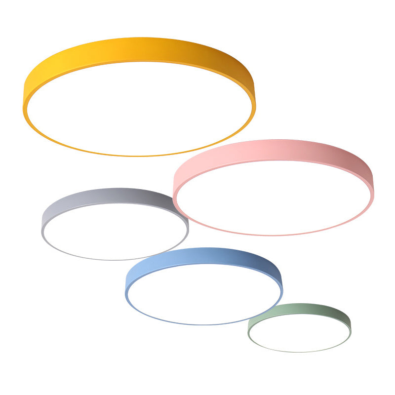 Plafondlamp | Rond | Kleurrijk | Plafondlamp voor kinderen | LED-plafondlamp-Hallo Susanne