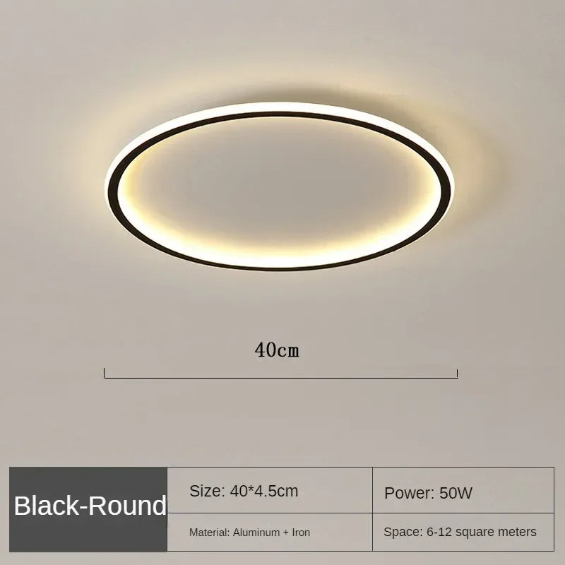 Plafondlamp - Rond - Simpel - LED-plafondlampen - Kamerverlichting-Hallo Susanne