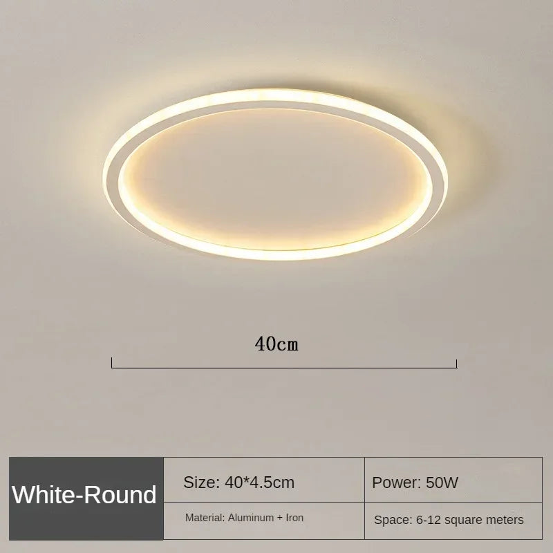 Plafondlamp - Rond - Simpel - LED-plafondlampen - Kamerverlichting-Hallo Susanne