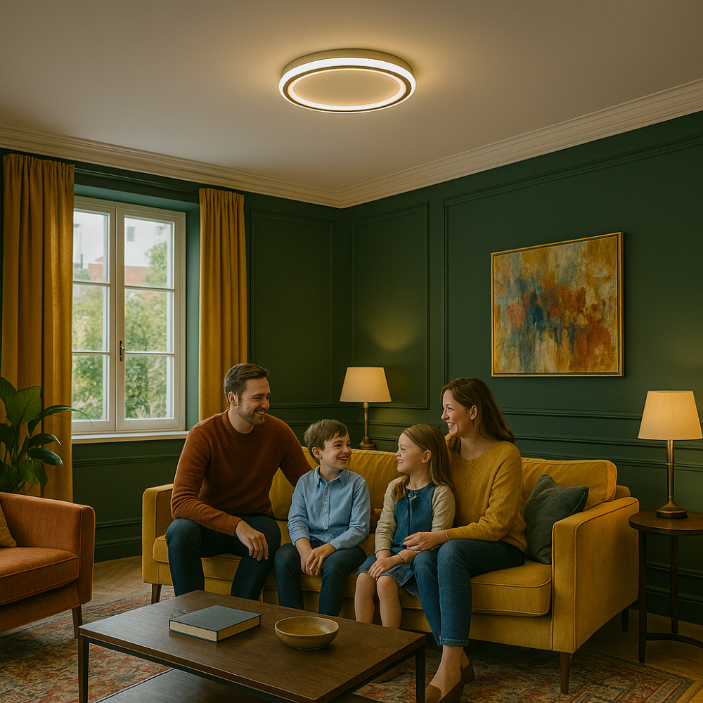 Plafondlamp - Rond - Simpel - LED-plafondlampen - Kamerverlichting-Hallo Susanne
