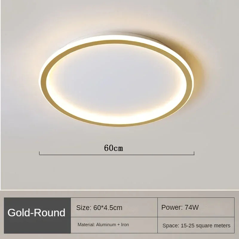 Plafondlamp - Rond - Simpel - LED-plafondlampen - Kamerverlichting-Hallo Susanne