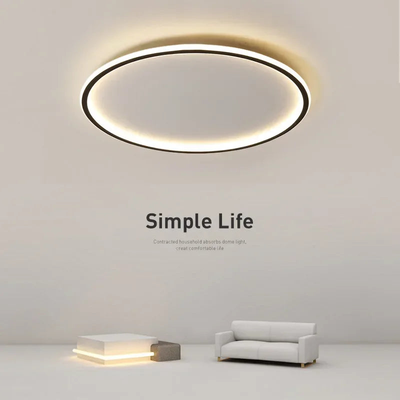Plafondlamp - Rond - Simpel - LED-plafondlampen - Kamerverlichting-Hallo Susanne