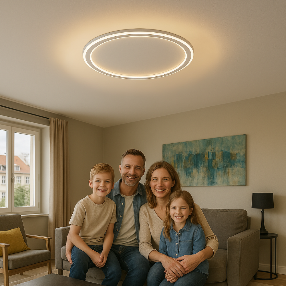 Plafondlamp - Rond - Simpel - LED-plafondlampen - Kamerverlichting-Hallo Susanne