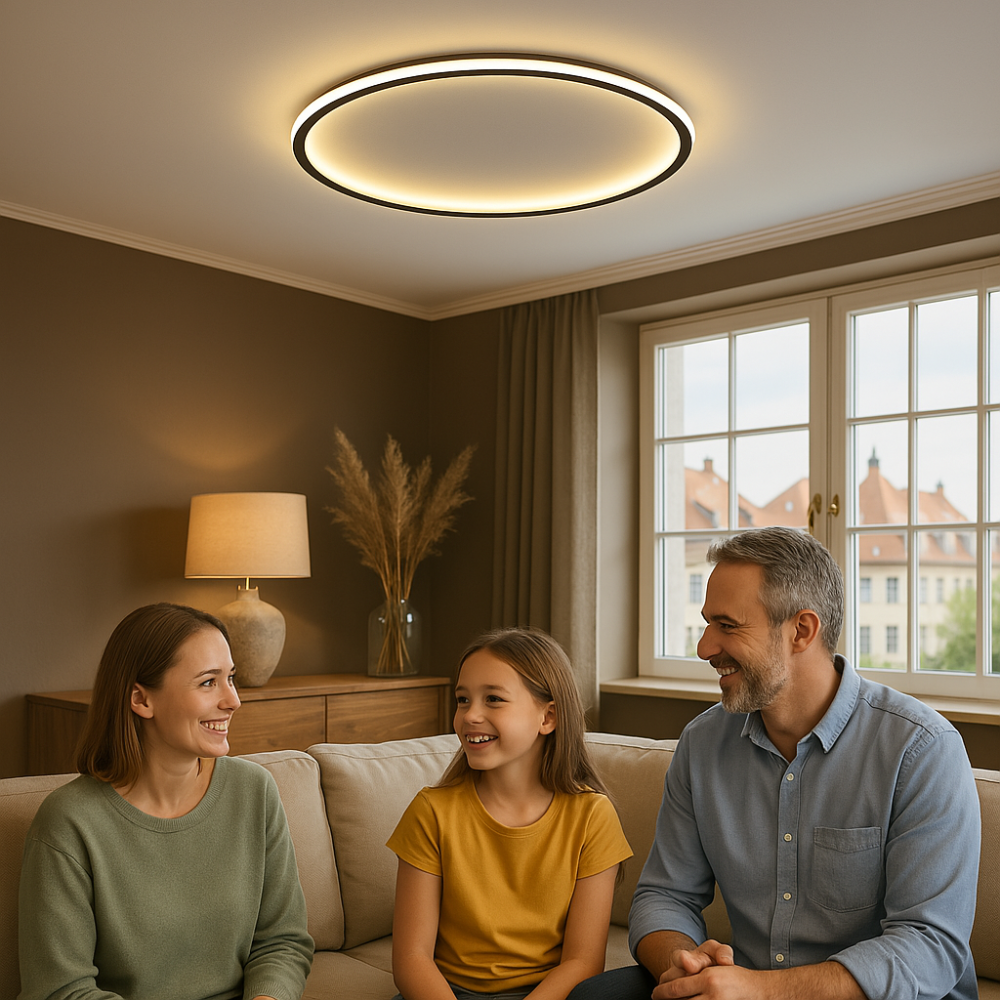 Plafondlamp - Rond - Simpel - LED-plafondlampen - Kamerverlichting-Hallo Susanne