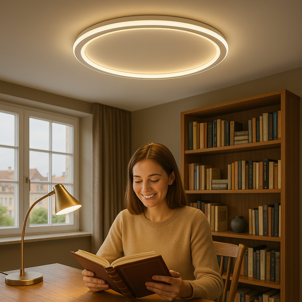 Plafondlamp - Rond - Simpel - LED-plafondlampen - Kamerverlichting-Hallo Susanne
