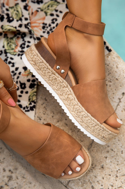 Platform sandalen | Enkelbandje | Boho | Espadrille sandalen | Damessandalen-Hallo Susanne